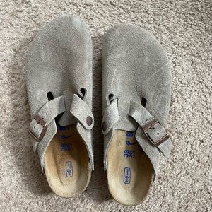 Birkenstock Boston Clog - Taupe